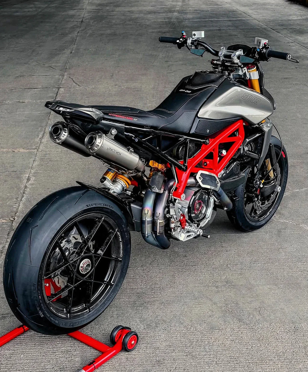 Vandemon Ducati Hypermotard 950 & 950SP Full Titanium Exhaust System 2019-2024 DUC950HYPMTIEXC-1 VA-110