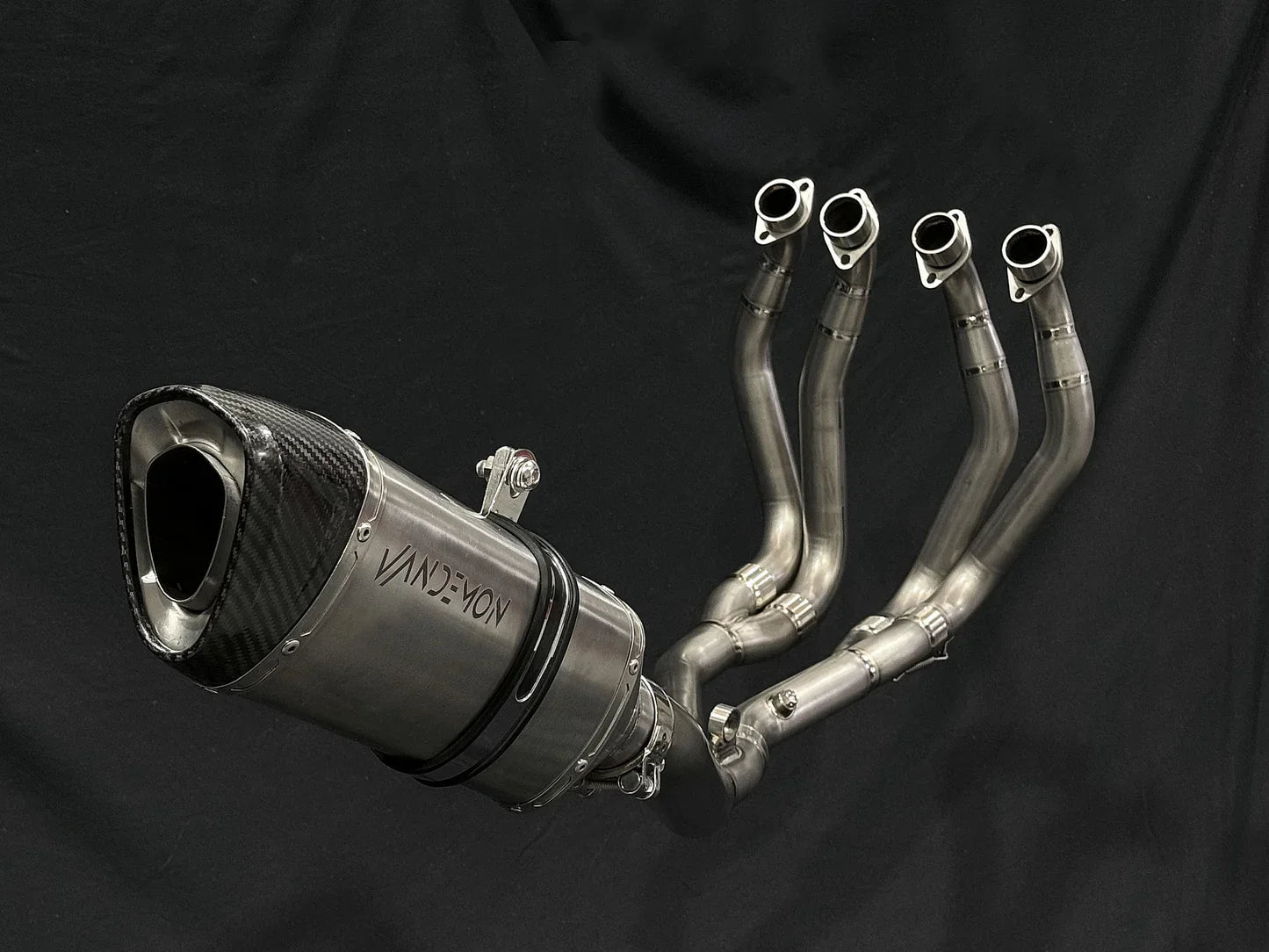 Vandemon  Suzuki Hayabusa GEN III GSX1300R Full Titanium Exhaust System 2021-2024 SUZHYABUSA13TIEXA