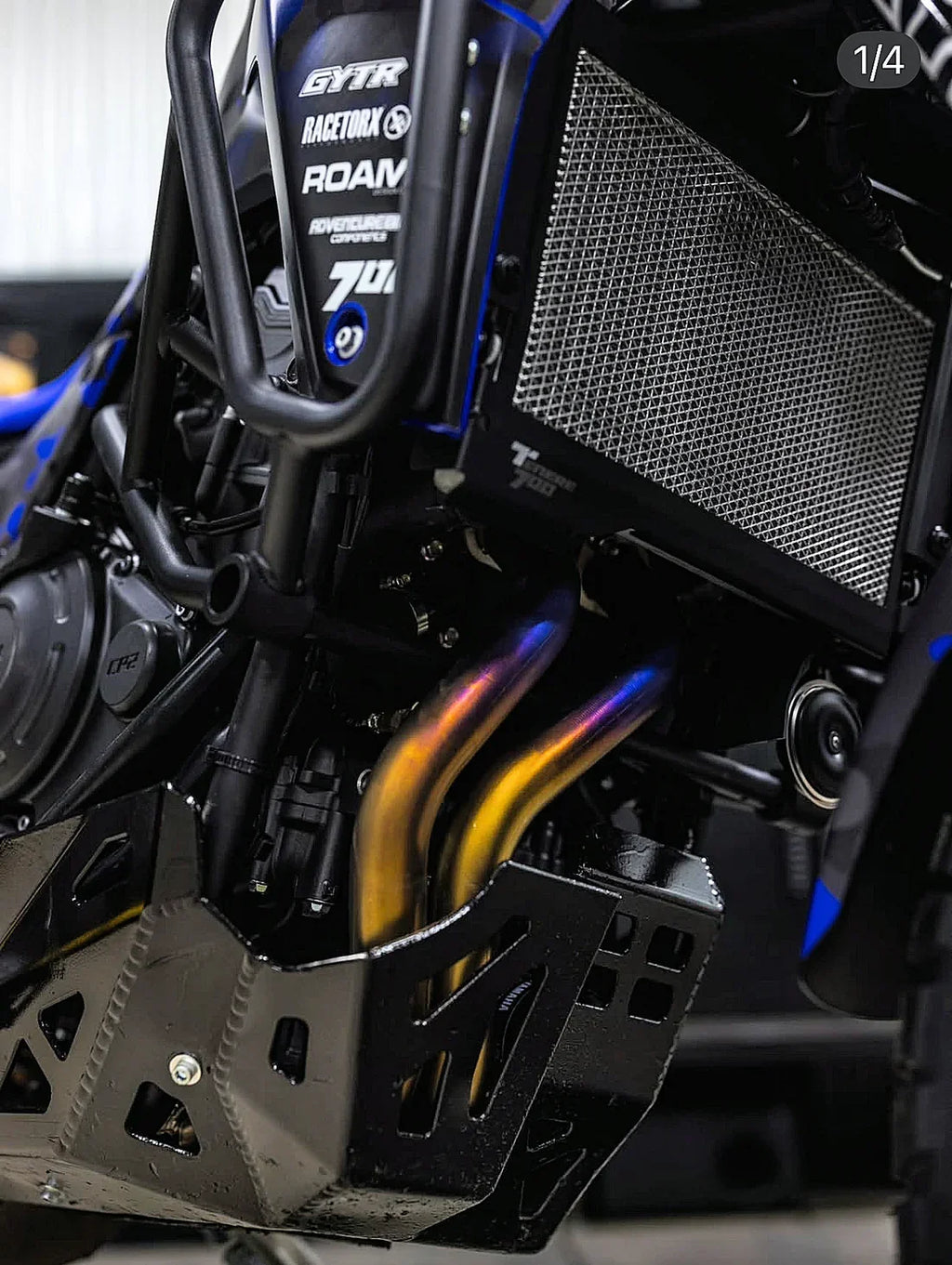 IN STOCK Vandemon  Yamaha T7 Tenere 700 Adventure Full Titanium Exhaust System 2019-2026 YAMATENR7TIEXHBRC VA-74