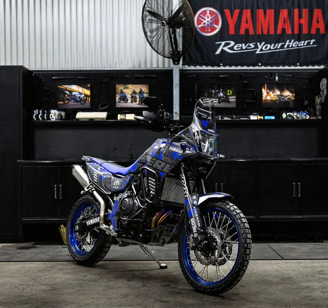 IN STOCK Vandemon  Yamaha T7 Tenere 700 Adventure Full Titanium Exhaust System 2019-2026 YAMATENR7TIEXHBRC VA-74