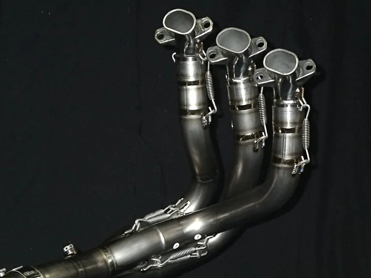 Vandemon Triumph 765 S/R/RS Street Triple Vandemon Full Titanium Exhaust 2018-2022  TRIUM765STTIEXA VA-150