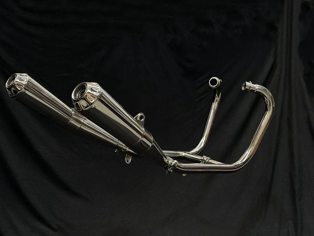 Vandemon Triumph Speed Twin Vandemon 1200 Polished Titanium Exhaust 2019-2024   TRIUM120SPDTWNTIEXA VA-159