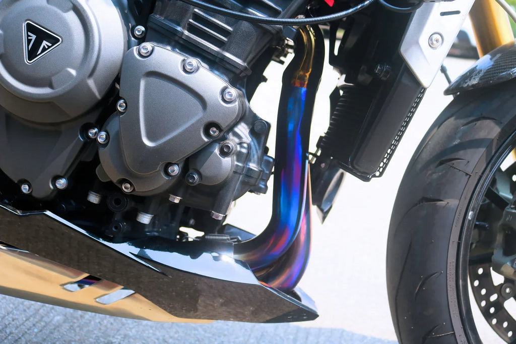 Vandemon Triumph Speed Triple 1200 RS & RR 2021-2024 Titanium Full Exhaust System TRIUM120SPD3EXHSYSA VA-155