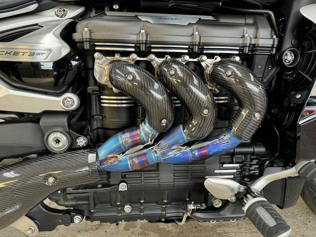 Vandemon Triumph Rocket 3R & GT 2500cc 2019-2025 Titanium  Exhaust Manifold TRIUMROCKET3SSHEADR VA-11