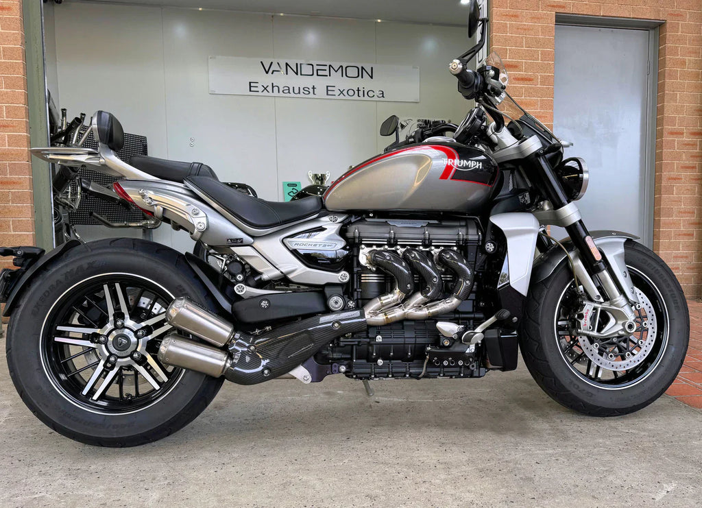 Vandemon Triumph Rocket 3R & GT 2500cc  Stainless Steel Exhaust Manifold TRIUMROCKET3SSHEADR VA-154