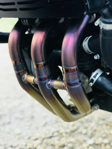 Vandemon Yamaha GEN1 & 2 MT09 FZ09 XSR900 Titanium Exhaust System 2014-2020 YAMAMT09EXHTICFA VA-161