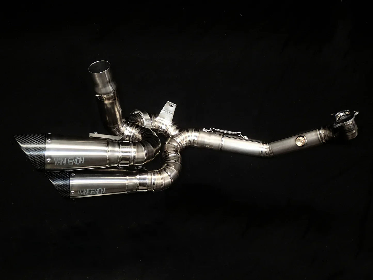 Vandemon Ducati XDiavel & Diavel S 1260 Vandemon Titanium Exhaust System 2016-22 SKU: DUCDVLTITANEXHA VA-9