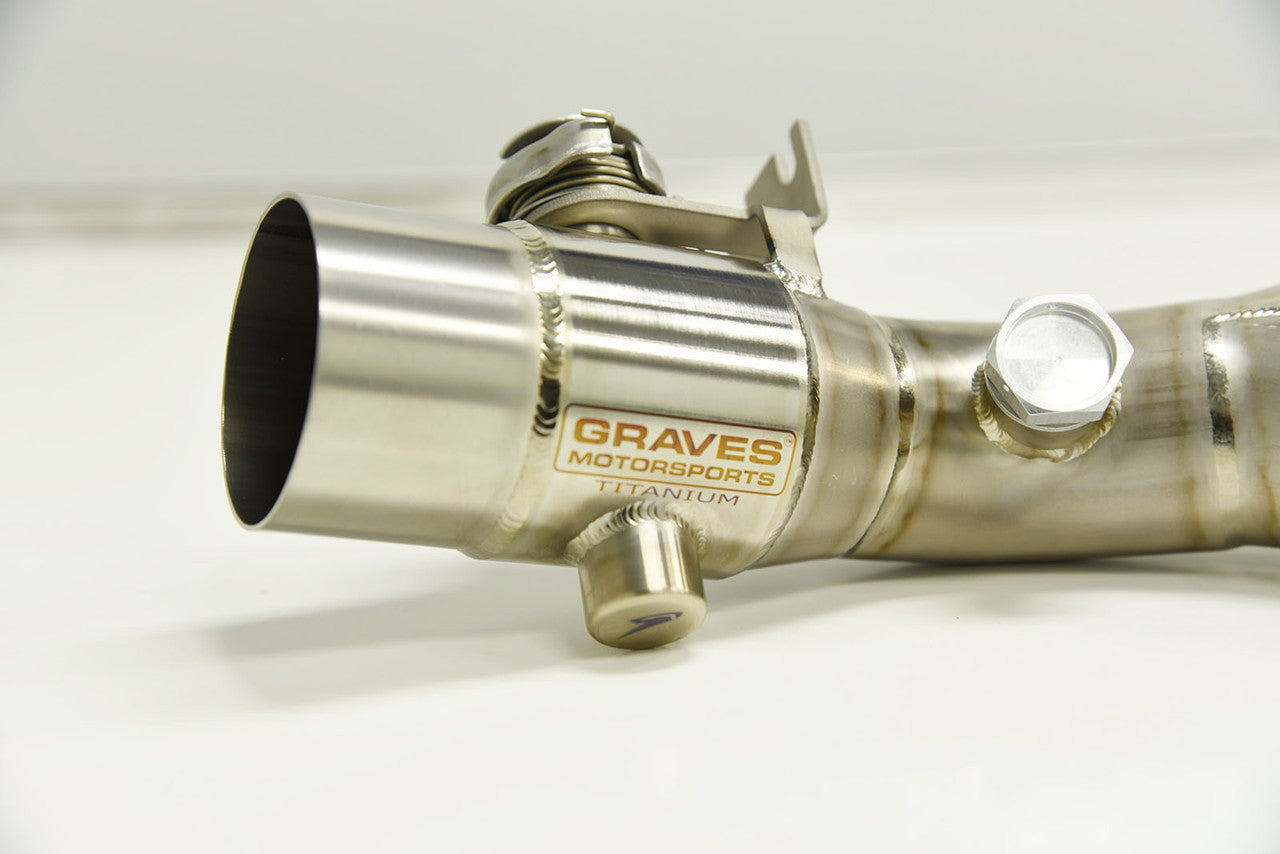 Graves Full Titanium Works 8 Evr Type-R Full Exhaust R6 2017-2024 Exy-18r6-Fvtt8