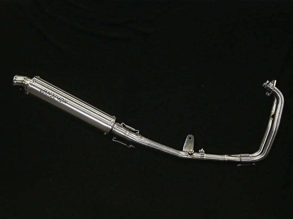 Vandemon  Yamaha YZF-R3 MT-03 YZF-R25 Vandemon Stainless Steel Headers, Titanium Muffler YAMAR300EXHSSBRA VA-83