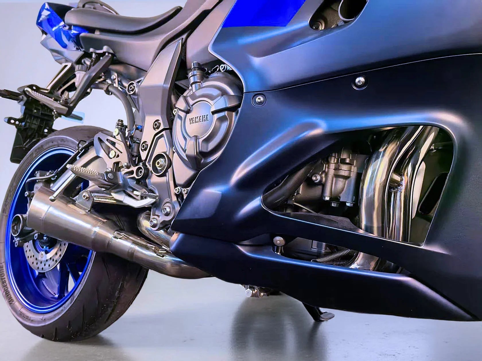Vandemon Yamaha YZF R7 Vandemon Titanium Slash Cut Exhaust System YAMAR7MT07TIEXHA VA-168