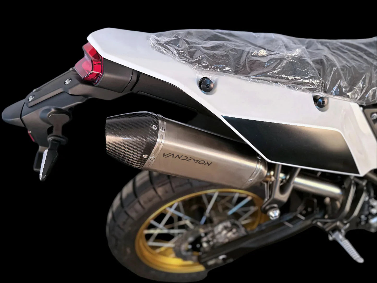 Vandemon  Yamaha Tenere 700 Adventure Full Titanium Exhaust System YAMATENR7TIEXHBRA