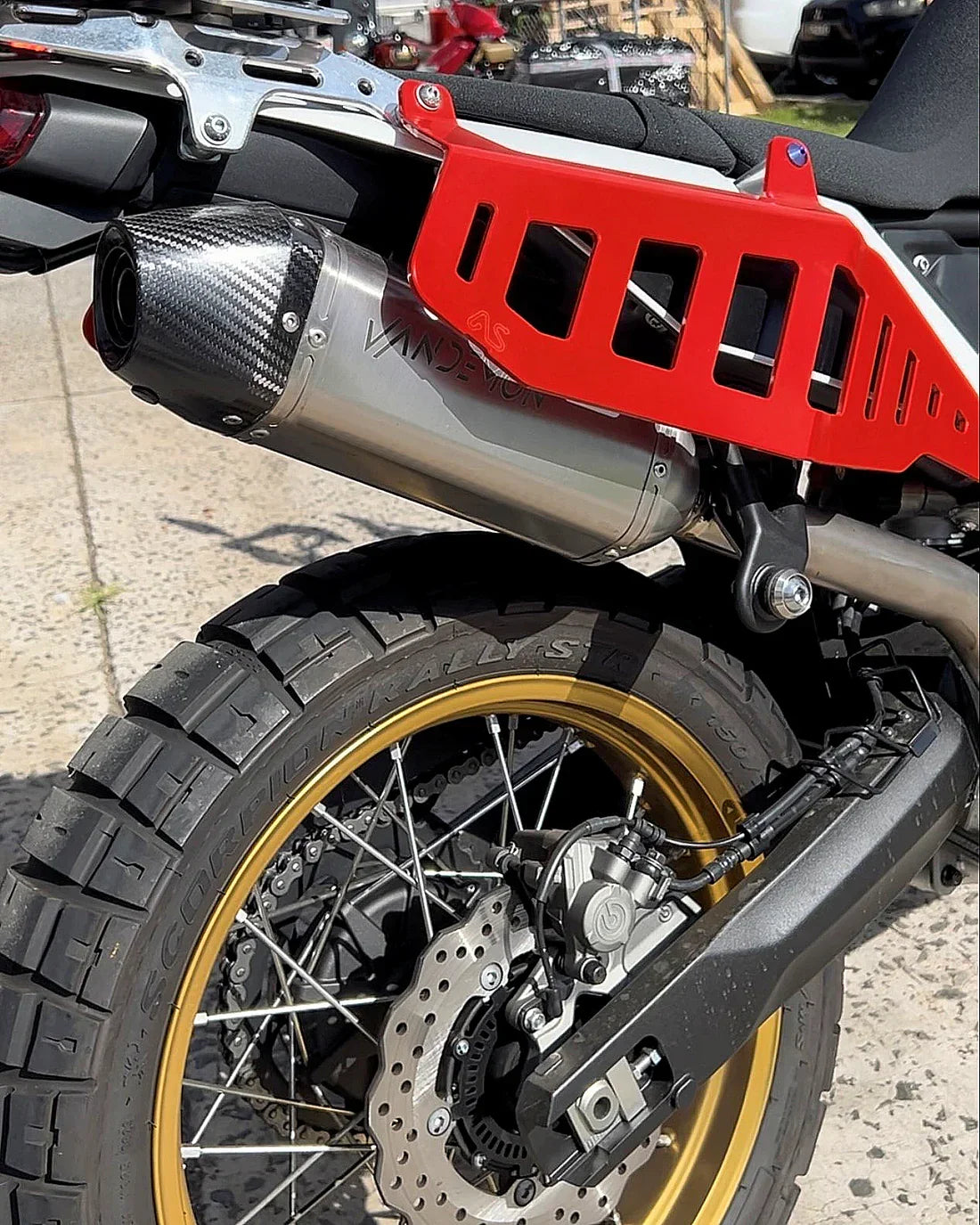 IN STOCK Vandemon  Yamaha T7 Tenere 700 Adventure Full Titanium Exhaust System 2019-2026 YAMATENR7TIEXHBRC VA-74