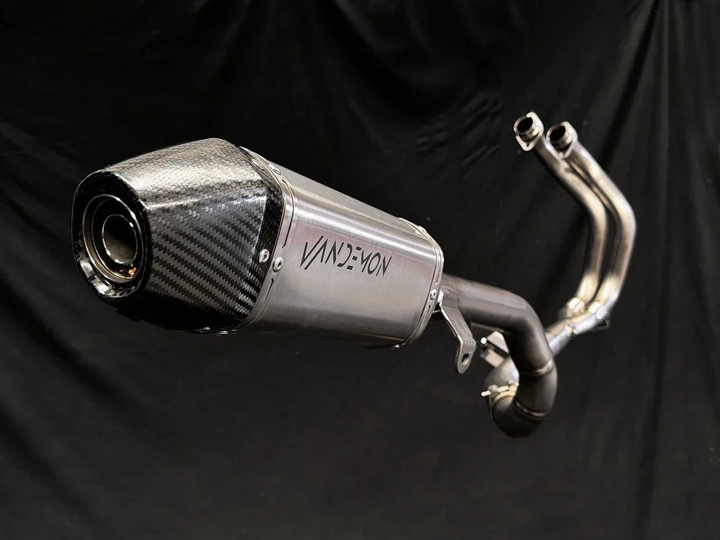 IN STOCK Vandemon  Yamaha T7 Tenere 700 Adventure Full Titanium Exhaust System 2019-2026 YAMATENR7TIEXHBRC VA-74