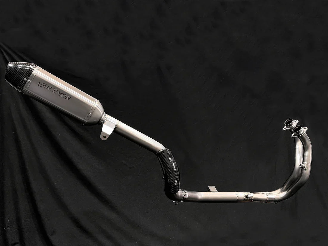 IN STOCK Vandemon  Yamaha T7 Tenere 700 Adventure Full Titanium Exhaust System 2019-2026 YAMATENR7TIEXHBRC VA-74