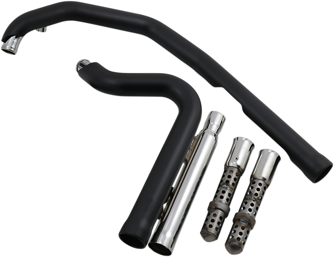 COBRA 909 Speedster Short Exhaust System - Black 6705B