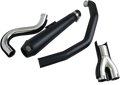 COBRA El Diablo 2:1 Exhaust System Black Harley-Davidson '88-'06 Softail 6485B