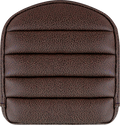 SADDLEMEN Sissy Bar Pad - Tuck-n-Roll - Brown 040846BR