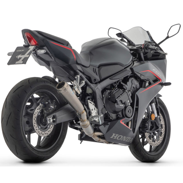 71069PRN Arrow Pro-Race Racing Full Exhaust NICHROM DARK PRO-RACE SILENCER + STAINLESS STEEL COLLECTORS CBR650R/CB 650 R  2024 -2025