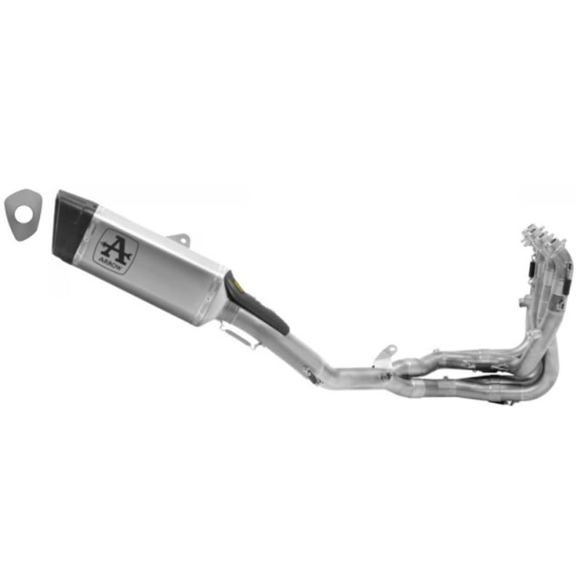 Arrow Full Titanium Full System CBR1000RR 20-23 With Works Silencer and Carbon End Cap 71212ptz