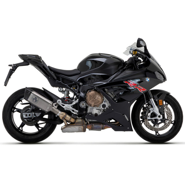 71006PTN Arrow RACING  Pista Slip-on Exhaust, Titanium Dark for BMW M/S1000RR 20-25