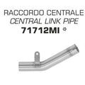 Arrow for Zx-6r/636 19-24 Stainless Steel Central Link Pipe For Original Or Arrow Silencers 71712mi