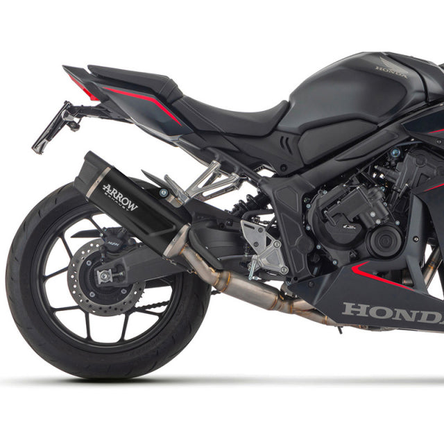 71969AKN Arrow WITH CATALYTIC CONVERTER Indy-Race Evo Racing Full Exhaust Titanium Dark Stainless Steel Collectors CBR650R 2024 - 2025 2026