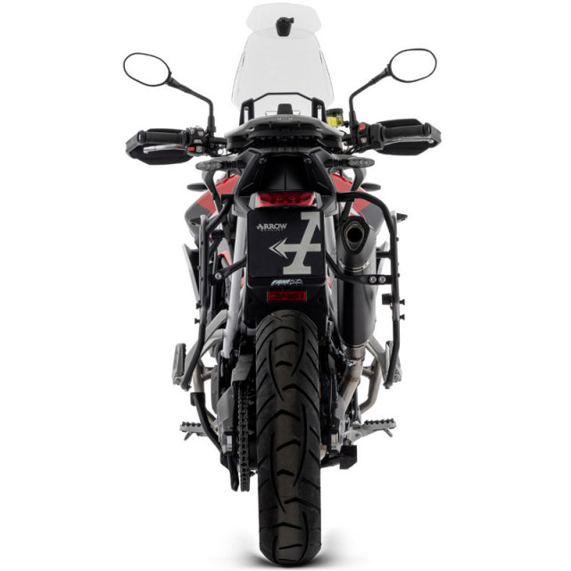 IN STOCK 72505VAN Arrow Veloce Homologated Slip-on Exhaust for sidebags for Tiger 850 20-24 /900 20-23