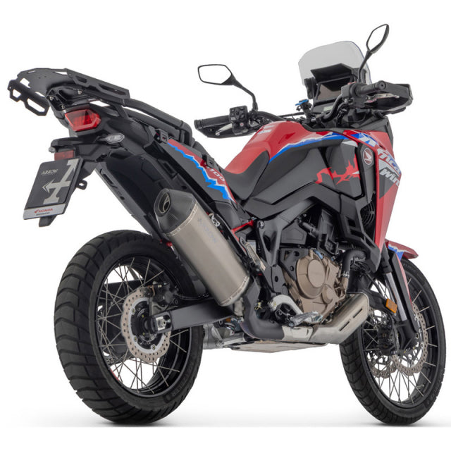 72512SK Arrow Sonora Slip-on Exhaust, Titanium for Honda Africa Twin CRF1100L 2020- 2025