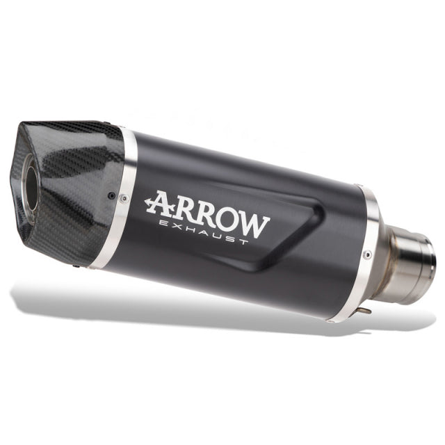 Arrow Exhaust 72659AKN Indy Race Evo Exhaust Aluminum Dark for CFMoto 450MT 2025-2026