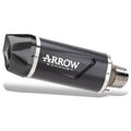 Arrow  Indy-Race Evo Slip-on Exhaust, Aluminum Dark for Kawasaki KLE500 2026 72079AKN