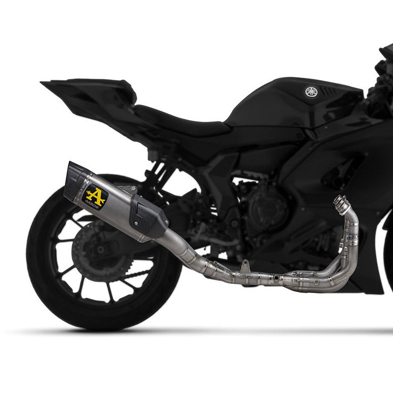 IN STOCK R9 OPEN BOX  71241PTZ Arrow  2025  Competition Evo Titanium Full system exhaust WITH db killer (Copy)