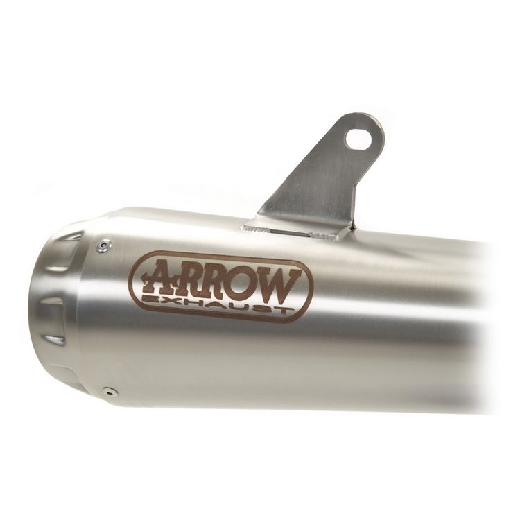 Arrow Pro-Race Slip-on Exhaust Nichrome with Steel Cap Yamaha YZF-R3 2019-2025  71894PRI