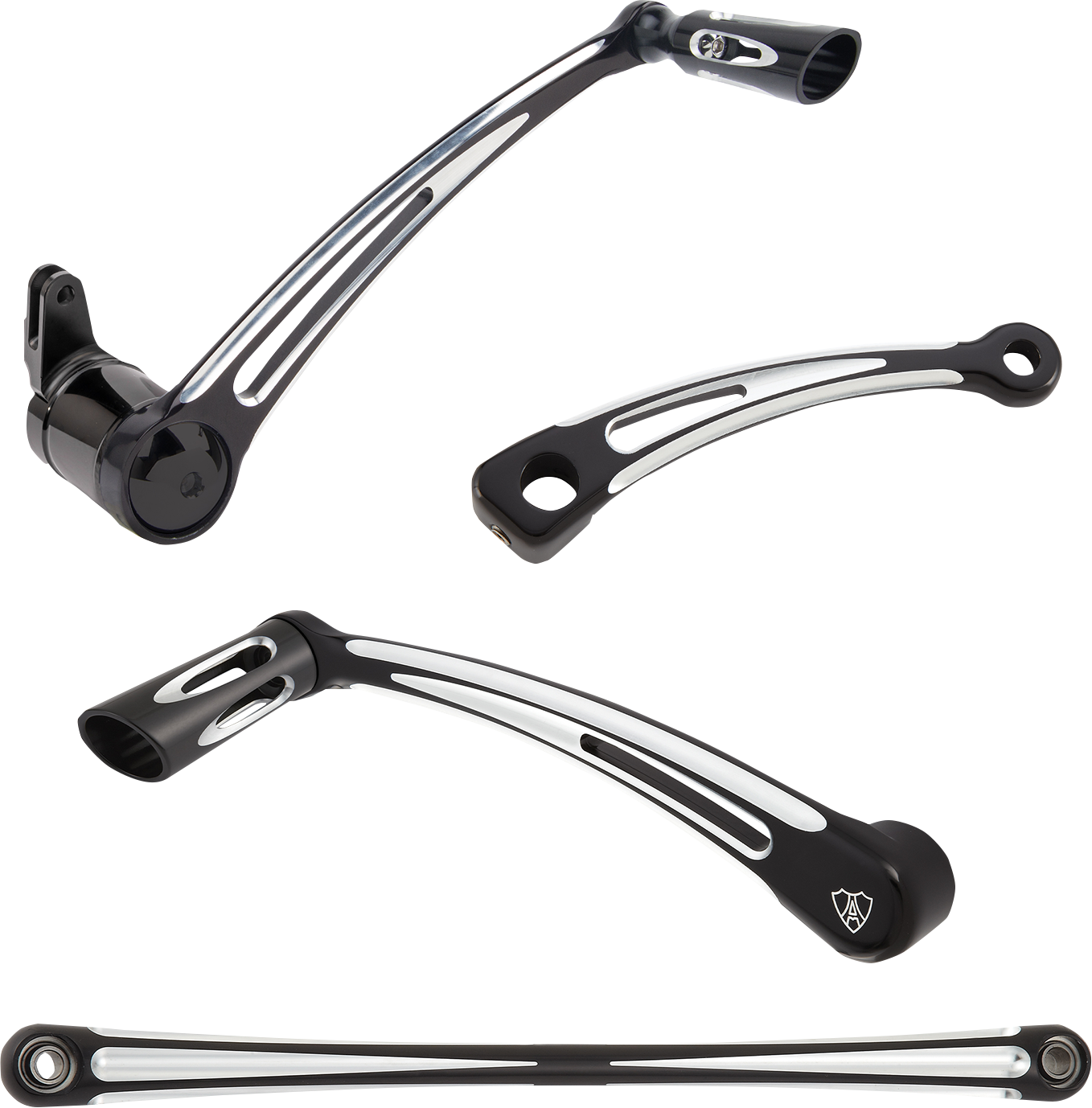 ARLEN NESS Deep Cut Foot Control Kit w/ Toe Shifter - Black 420-108
