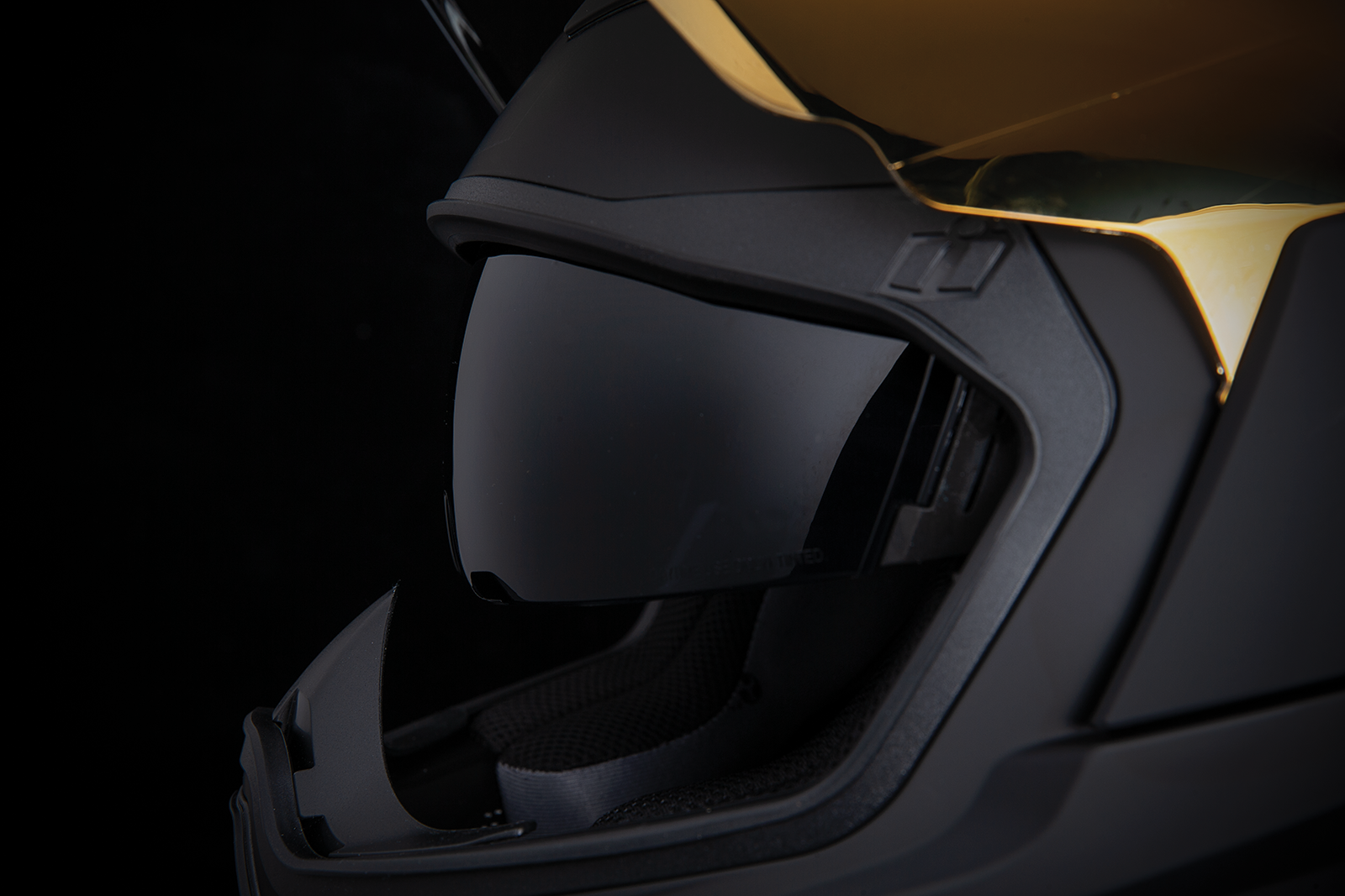 ICON Airflite™ Helmet - Peacekeeper - Rubatone Black - XS 0101-13357