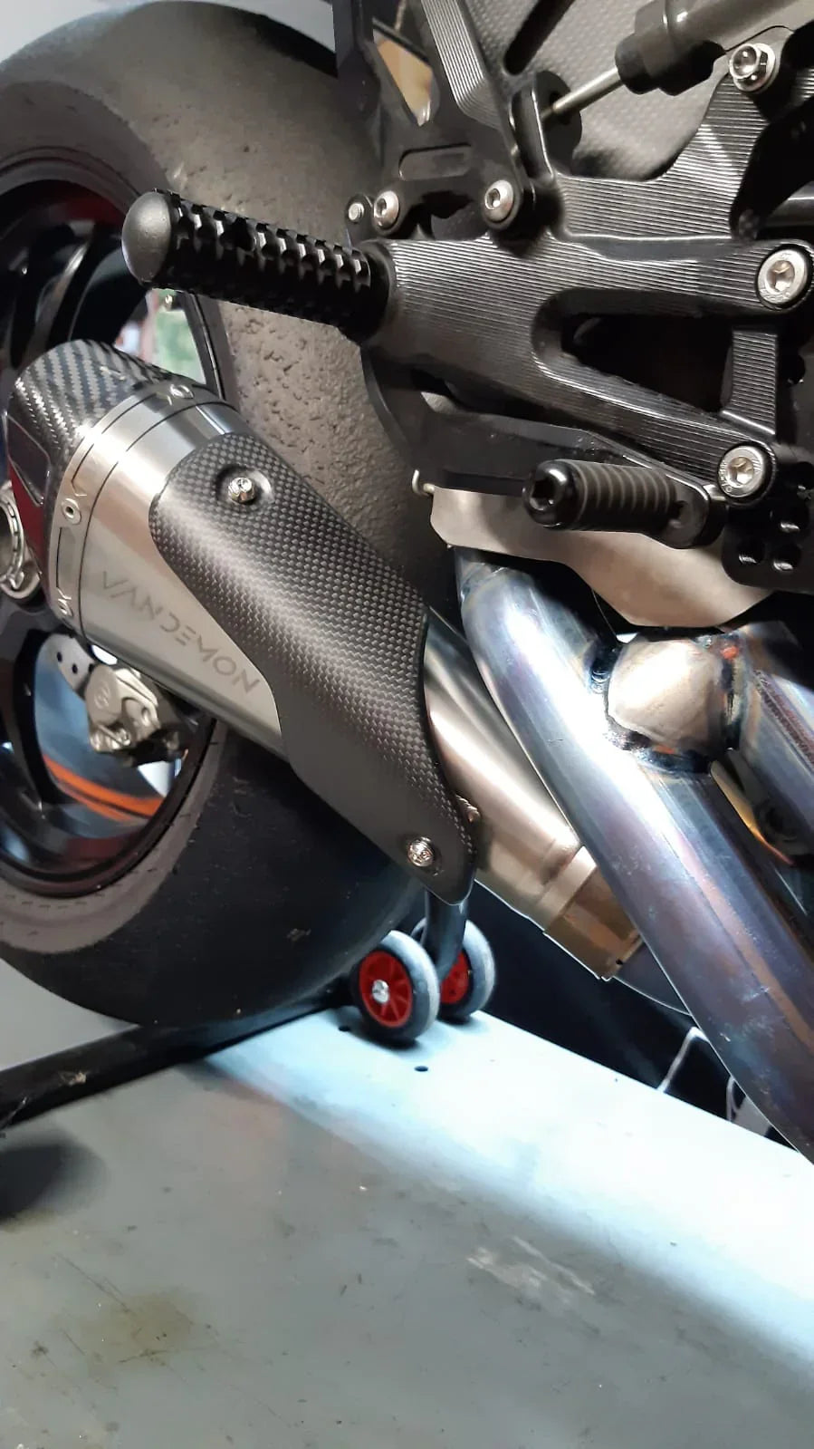 Vandemon  Ducati V4 Panigale & Streetfighter Full Titanium Exhaust system 2020-2022 DUCV4TIEXHSYSNB VA-45