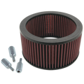 S&S Cycle Super E/G Carbs High Flow Air Filter Kit w/ Spacers For S&S Teardrop Air Cleaner 17-0045