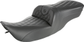 SADDLEMEN Roadsofa Seat - Full Lattice Stitch - Without Backrest 897-06-182