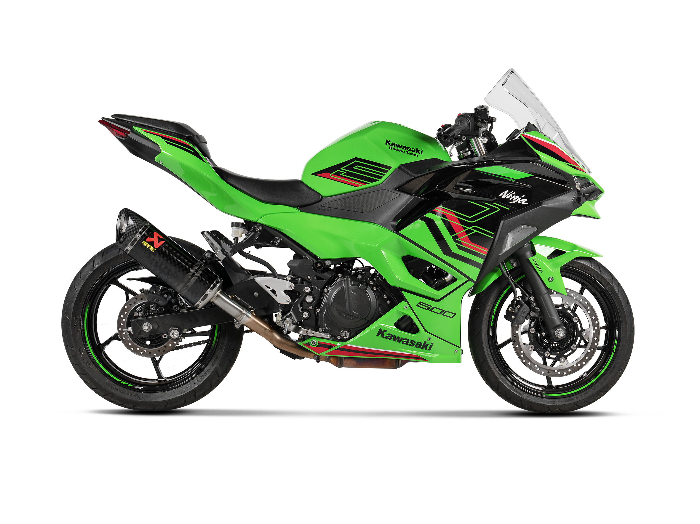 AKRAPOVIC Carbon Fiber Muffler NINJA 400 /500 2018-2025 S-K4SO6-APC 1811-3515