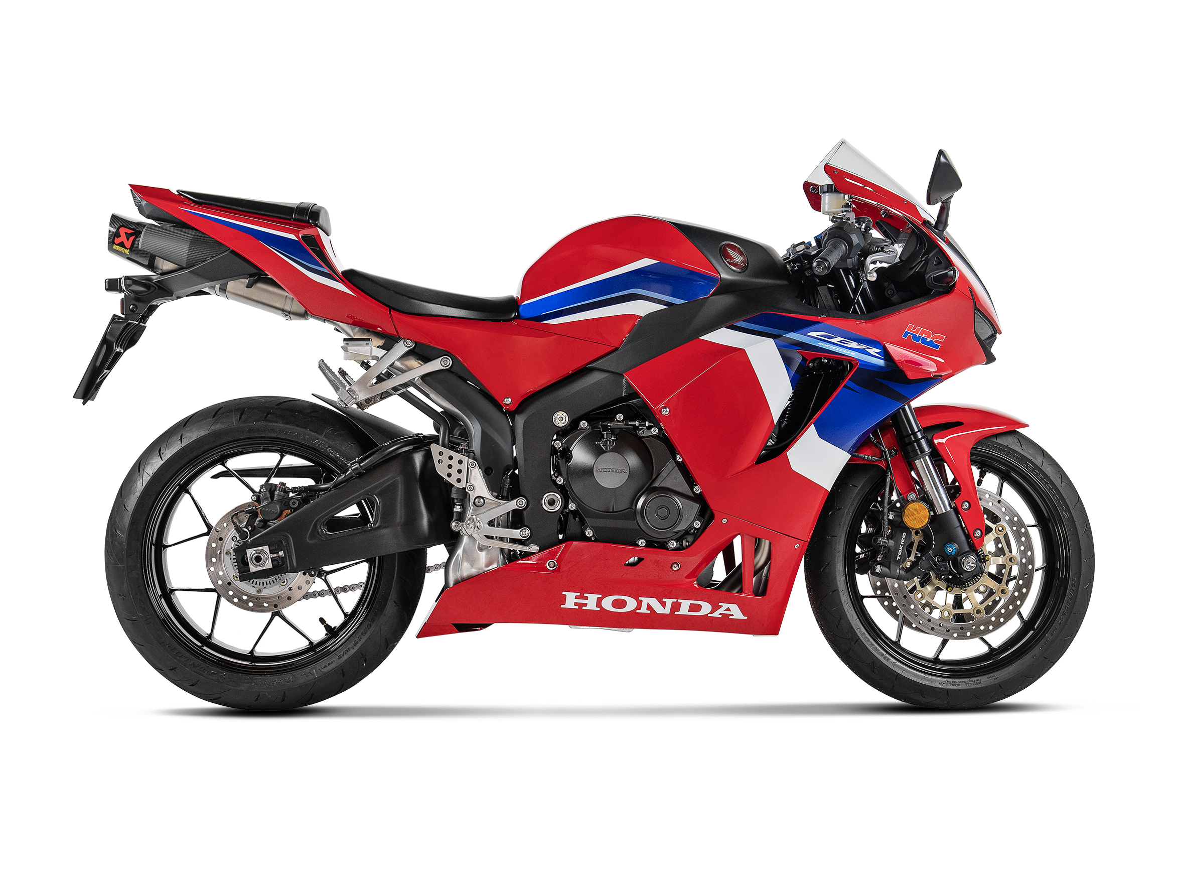AKRAPOVIC Slip-On Line Muffler - Titanium - CBR600RR 2024 -2025 1811-4705 *Does not fit US Models.