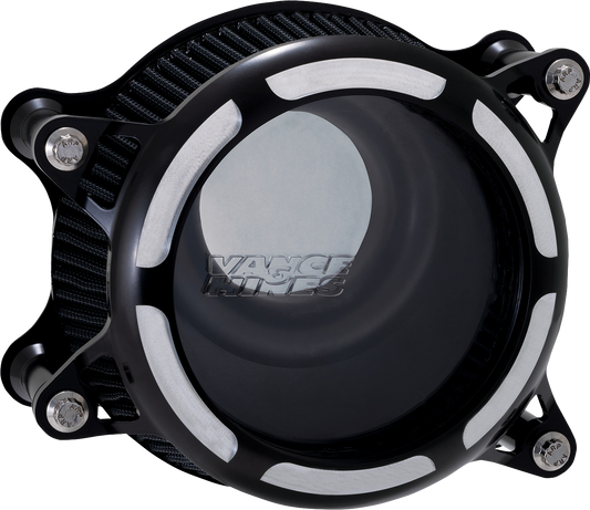 VANCE & HINES VO2 Insight Air Cleaner - Black Contrast 41093