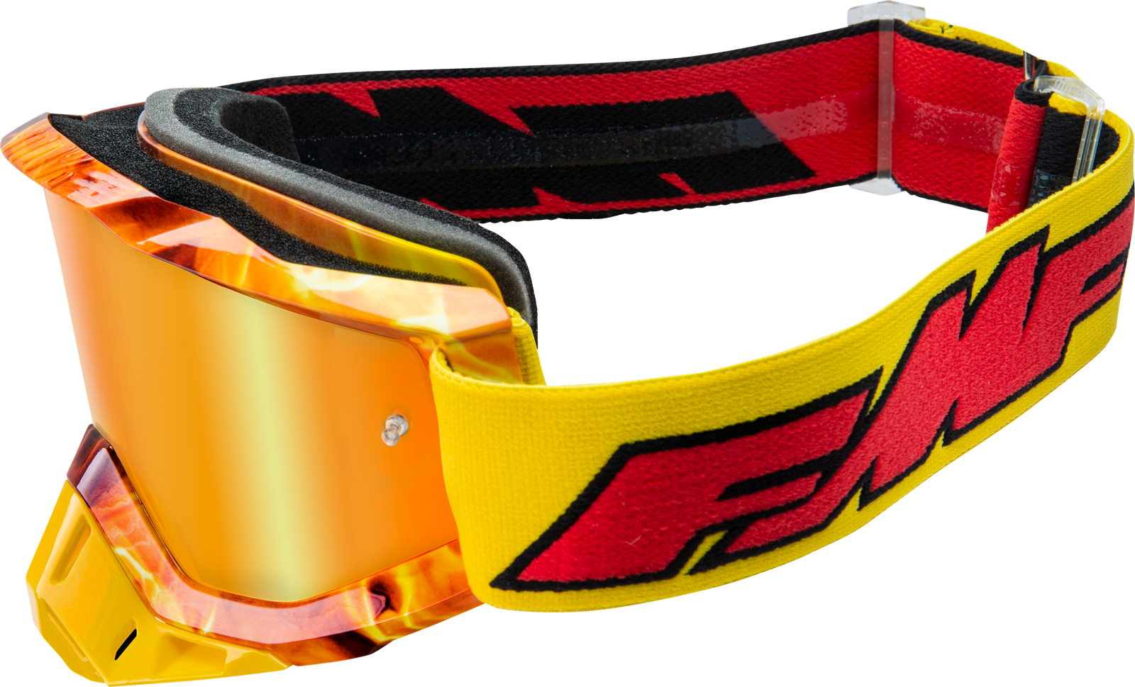 FMF PowerBomb Goggles - Spark - Red Mirror F-50037-00005 2601-2978
