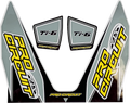 PRO CIRCUIT Ti-6 Decal - Gray DC22TI6-GRAY