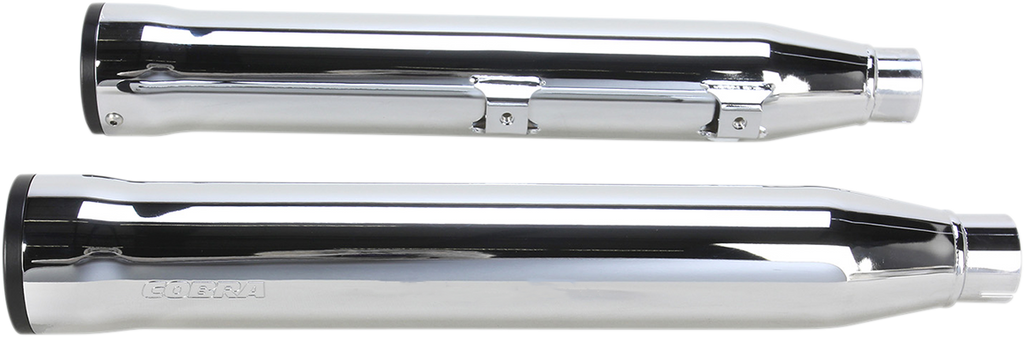 COBRA 3" RPT Mufflers for '07-'17 Softail - Chrome 6053