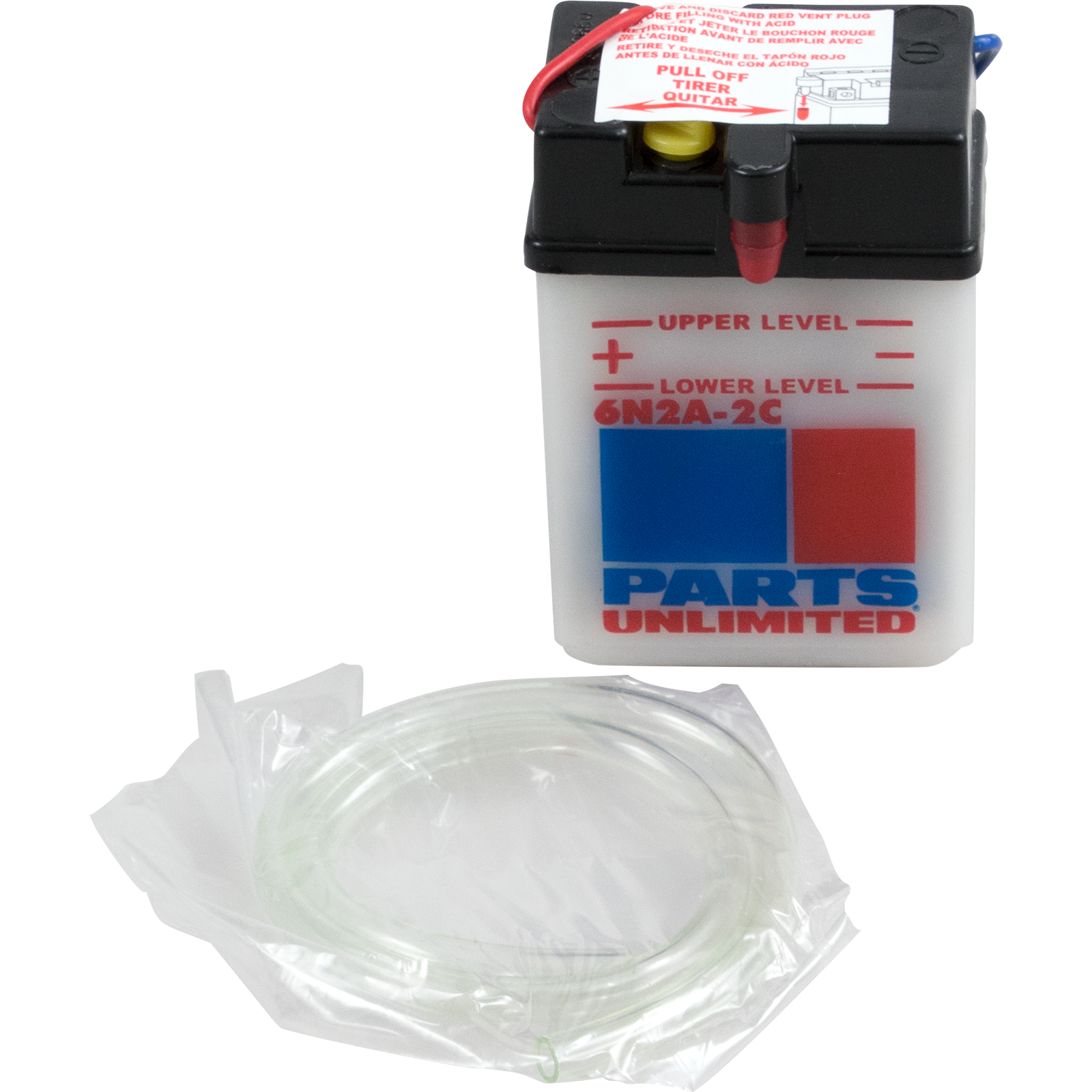 Parts Unlimited Conventional Battery 6n2a2c