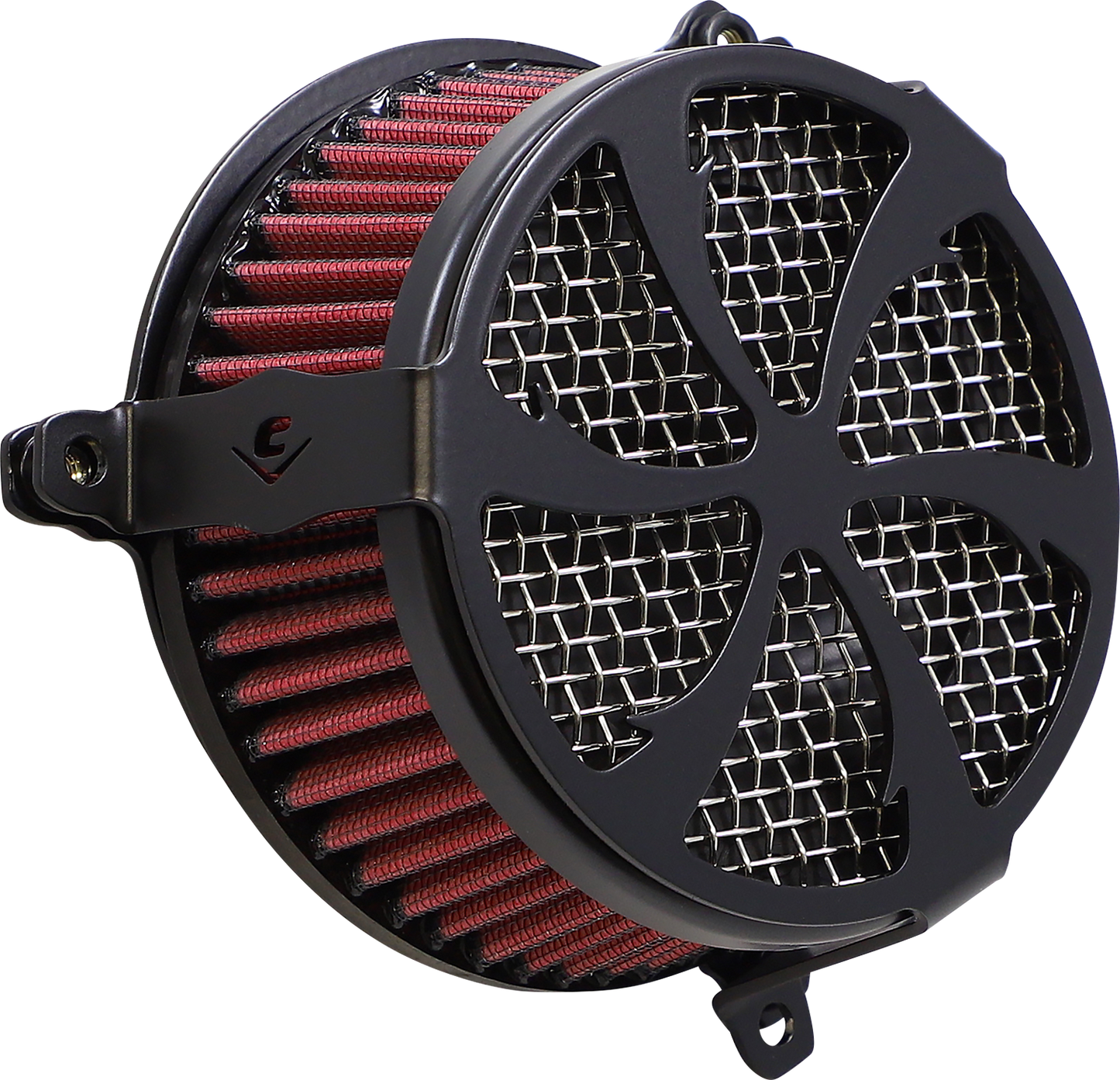 COBRA Air Filter - Swept - Black 606-0101-01B-SB