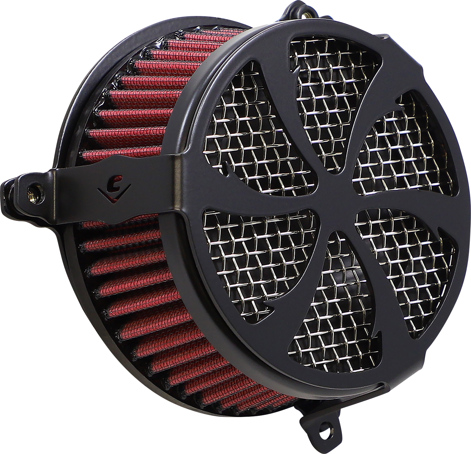COBRA Air Filter - Swept - Black 606-0101-01B-SB