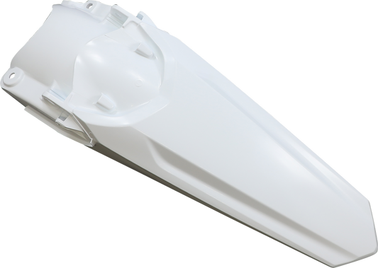 UFO MX Rear Fender - White HO05604-041