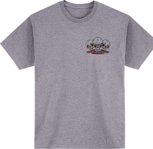 ICON Stick-N-Poke™ T-Shirt - Ash Heather - Small 3030-22901