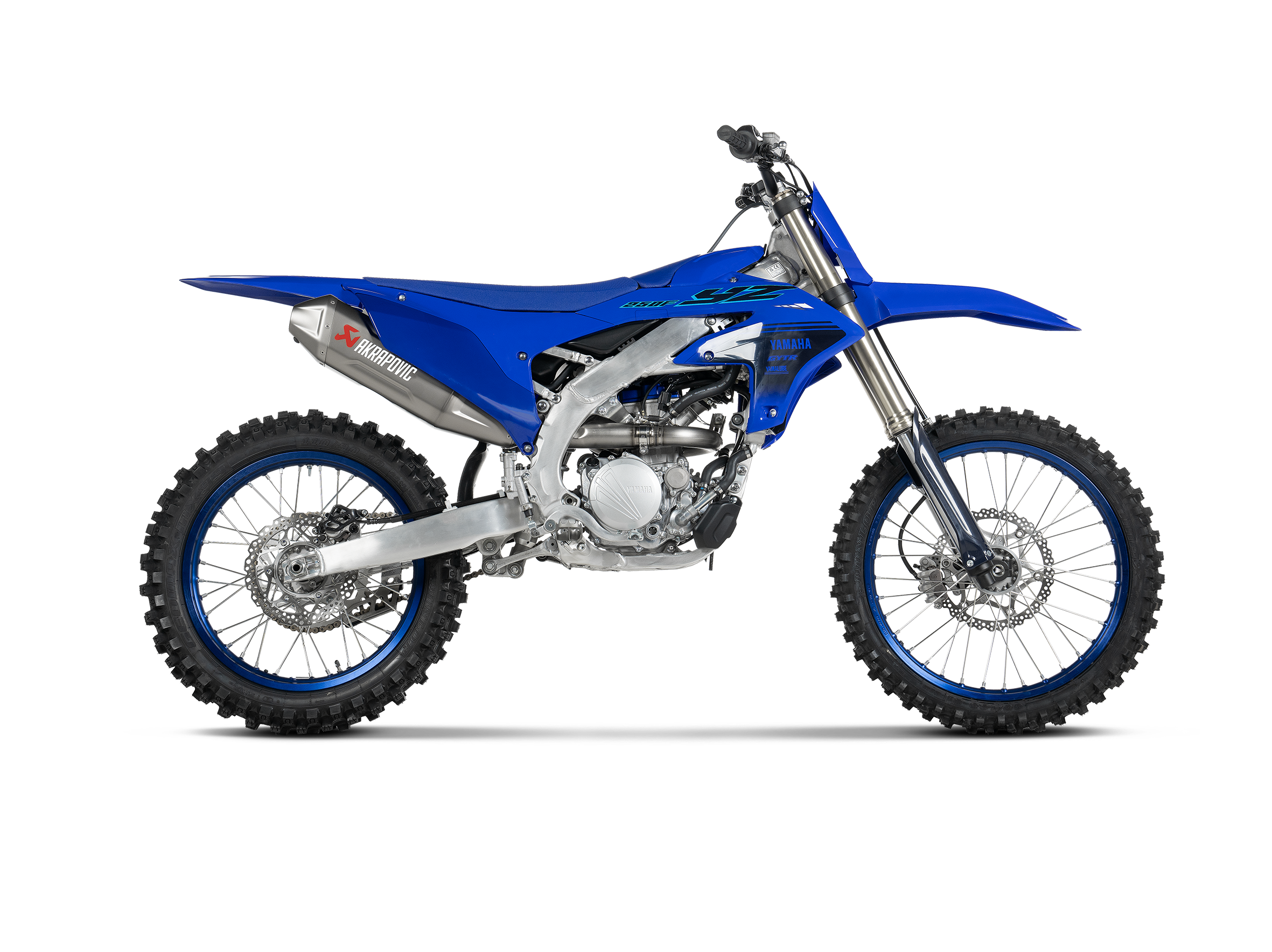 AKRAPOVIC Evolution Line Exhaust System - Titanium YZ250F 2024	 S-Y2MET17-FDHLTA 1820-2041