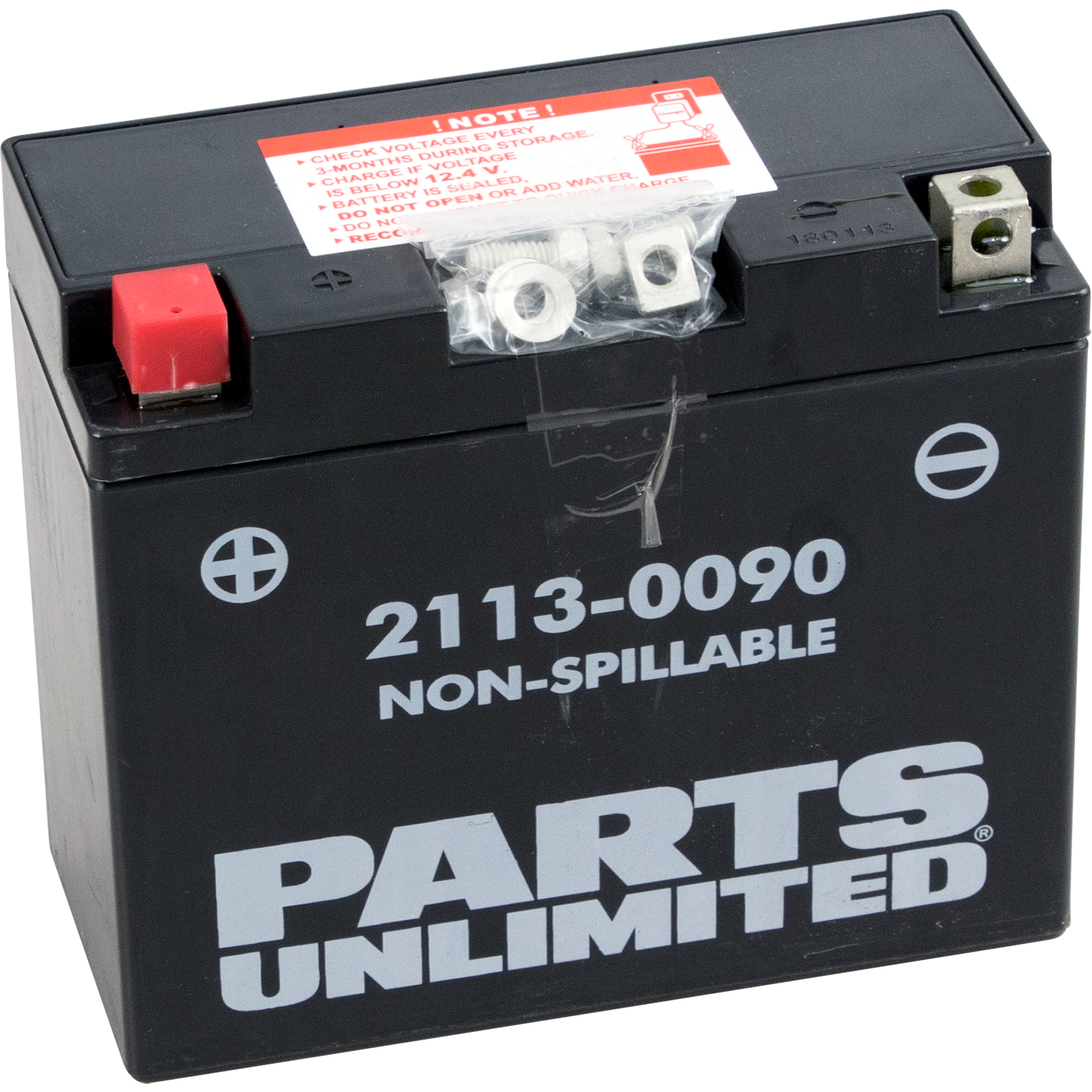 Parts Unlimited Agm Battery - Yt12b4/Yt12b-Bs Ct12b4